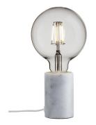 Nordlux Siv Marble | Bordlampe Vit