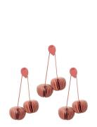 Broste Copenhagen Cherry Ornaments Rosa