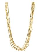 Pilgrim Connect Necklace Gold-Plated Guld
