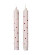 Broste Copenhagen Amor Taper Candle Rosa