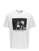 ONLY & SONS Onsmuhammad Ali Rlx Ss Lic Tee Vit