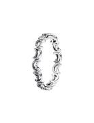 Pandora Moon Sterling Silver Ring Silver