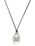 Mango Metal Pendant Necklace Silver