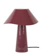 Leitmotiv Table Lamp Ameno Burgundy
