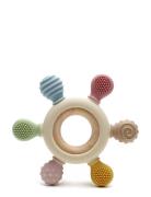 Magni Leksaker Teether Rudder With Wooden Center Ring. Multi Colored, ...