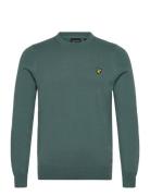 Lyle & Scott Cotton Merino Crew Neck Jumper Grön
