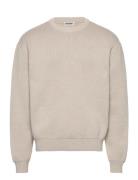 Weekday Regular Cotton Sweater Beige