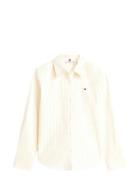Tommy Hilfiger Ess Poplin Regular Shirt Gul