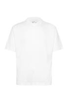 Weekday Relaxed Fit Short-Sleeved Cotton T-Shirt Vit