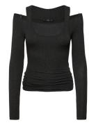 Mango Combined Crew Neck Sweater Grå