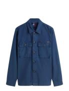 Tommy Hilfiger Gmd Utility Shirt Jacket Blå