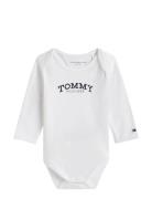Tommy Hilfiger Monotype Body L/S Jersey Solid Vit