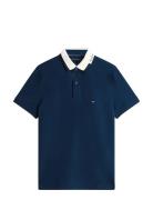 Tommy Hilfiger Pique Grafic Collar Reg Polo Marinblå