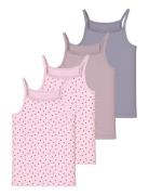 Name It Nkfstrap Top 4P Aop Noos Rosa