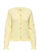 JDY Jdyletty L/S On Frill Cardigan Knt Noos Gul