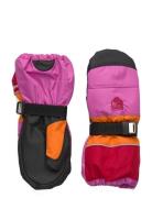 Hestra Kids' Cz - Mitt Dark Navy/Light Red Rosa