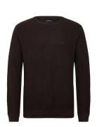 Lindbergh Cable Knit Jumper Brun