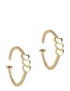 Enamel Copenhagen Hoops, Twistie Love Guld