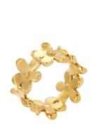 Sistie Camellia - Ring Gold-Plated Guld