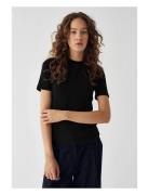 Noella Lidie Ss Top Svart