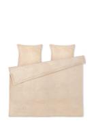 Juna Monochrome Lines Påslakanset 220X220 Cm Se Gul