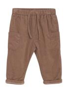 Minymo Pants Corduroy W. Lining Brun