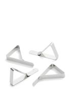 Engholm Textiles Dugklemmer 4 Stk. Silver