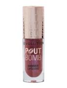 Revolution Beauty London Revolution Pout Bomb Shimmer Gloss Berry Lust...