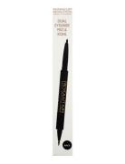 Revolution Beauty London Revolution Felt And Kohl Dual Eyeliner Svart