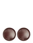 OYOY Living Design Yuka Dinner Plate - Pack Of 2 Brun