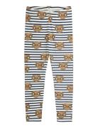 Mini Rodini E.t Stripe Aop Leggings Multi/patterned