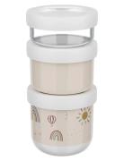 Mepal Snackboks-Tårn Mio Sunshine & Rainbow 3 Dele Beige