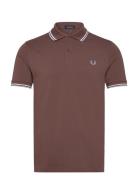 Fred Perry Twin Tipped Fp Shirt Brun