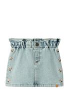 Lil'Atelier Nmfdarlee Doa Dnm Skirt 4499-Se Lil Blå