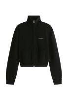 Tommy Jeans Tjw Cozy Script Cardigan Svart