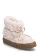 Mango Hair Lace Ankle Boots Rosa