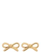 Timi Of Sweden Juliette - Small Bow Stud Earrings Guld