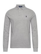Polo Ralph Lauren Basic Mesh-Lsl-Knt Grå