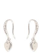 Pilgrim Dixie Heart Earrings Silver-Plated Silver