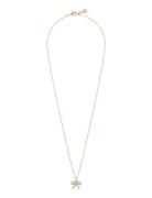 SNÖ Of Sweden Eira Bow Pendant Neck 45 G/Clear - 45 Cm Guld