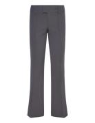 Gina Tricot Low Waist Bootcut Trousers Grå