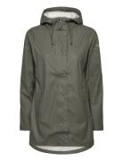 Weather Report Petra W Rain Jacket Khaki Green