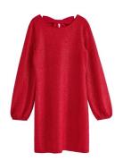 Lindex Kjole Med Sløjfedetalje Röd