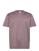 C.P. Company Logo Patch T-Shirt Lila