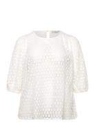Kaffe Curve Kclorena Blouse Vit